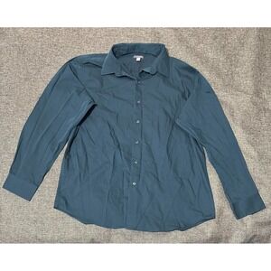 Van Heusen Men's XL 17-17 1/2 Striped Long Sleeve Shirt